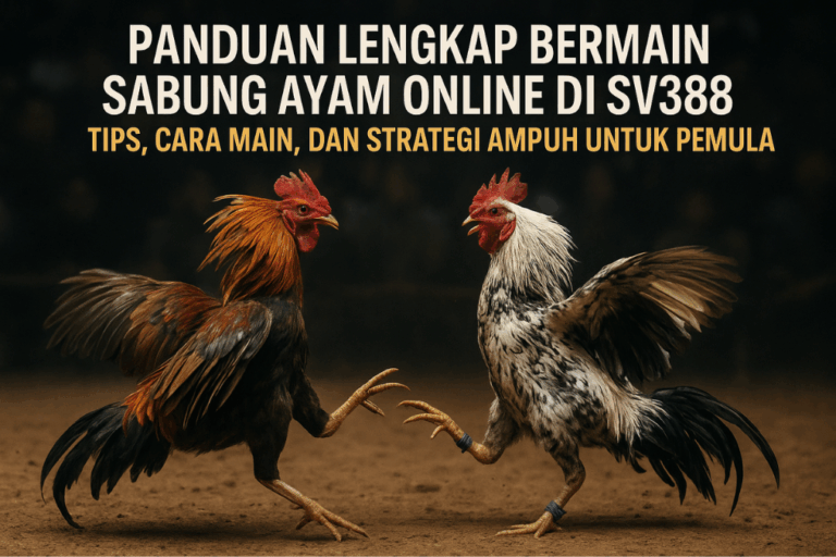 Panduan Lengkap Bermain Sabung Ayam Online di SV388