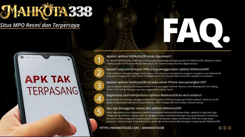 FAQ Tentang Cara Install Mahkota338