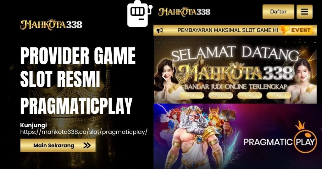 Desain visual slot online Super Scatter Pragmatic Play di platform mahkota338.